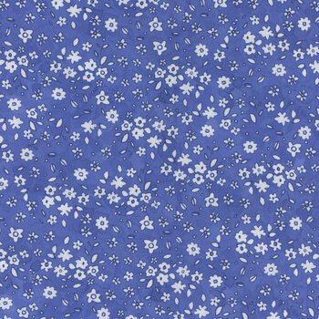 Garden Fresh Y4260-91 Light Royal Blue by Sue Zipkin for Clothworks