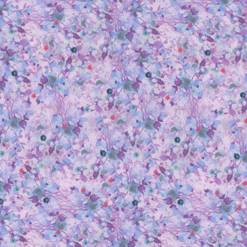 Garden Fresh Y4261-26 Light Purple by Sue Zipkin for Clothworks