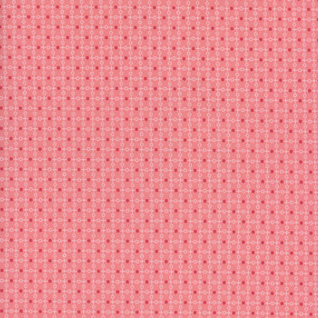 Plain and Simple A-006-O Tic Tac Toe Watermelon by Andover Fabrics