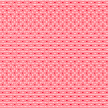 Plain and Simple A-006-O Tic Tac Toe Watermelon from Andover Fabrics