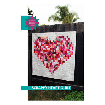 Scrappy Heart Quilt Pattern