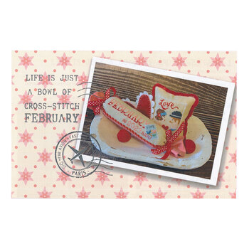 Life is Just a Bowl of Cross Stitch February Pattern