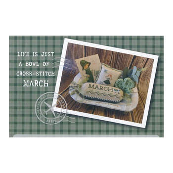 Life is Just a Bowl of Cross Stitch March Pattern