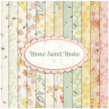 Home Sweet Home  FQ Set by Timeless Treasures Fabrics