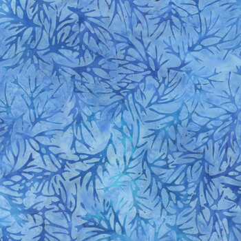 Azure Breeze - Artisan Batiks 22451-68 Dusty Blue by Lauren Wan for Robert Kaufman Fabrics