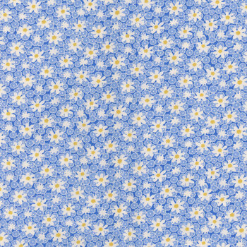Nana Mae 8 1489-11 Blue from Henry Glass Fabrics