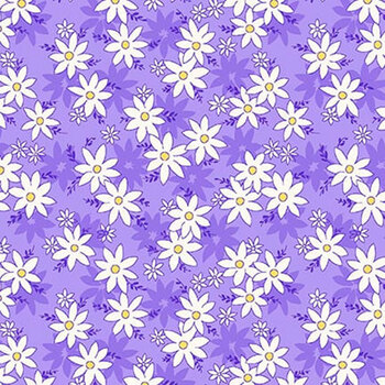 Nana Mae 8 1493-55 Purple from Henry Glass Fabrics
