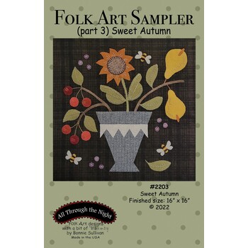 Folk Art Sampler Pattern - Part 3 - Sweet Autumn