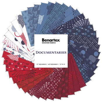 Documentaries  5x5 Pack by Kanvas Studio for Benartex