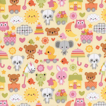 Bundle of Joy C15290-YELLOW by Doodlebug Design for Riley Blake Designs