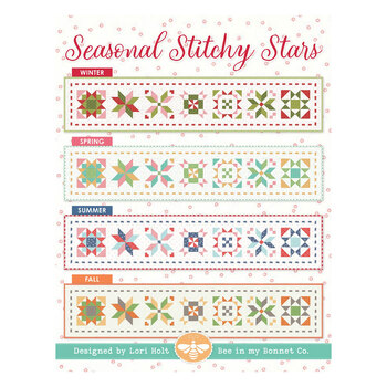 Seasonal Stitchy Stars Table Runner Pattern