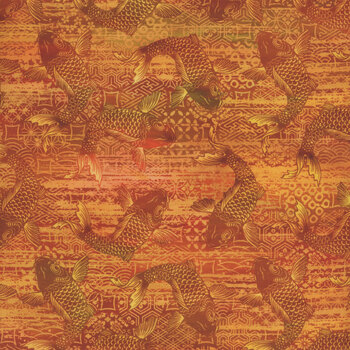 Oriental Gardens 5OG-1 by In the Beginning Fabrics