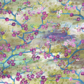 Oriental Gardens 6OG-3 by In the Beginning Fabrics