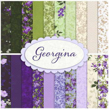 Georgina  20 FQ Set by Flowerhouse for Robert Kaufman Fabrics