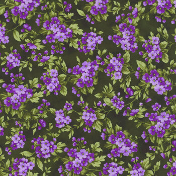 Georgina 22128-224 Evergreen by Flowerhouse for Robert Kaufman Fabrics