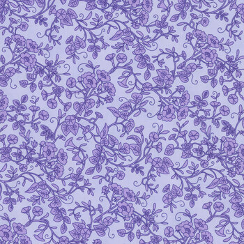 Georgina 22129-23 Lavender by Flowerhouse for Robert Kaufman Fabrics
