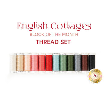  English Cottages BOM - 12pc Thread Set - RESERVE