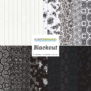 Blackout  Ten Squares from Robert Kaufman Fabrics