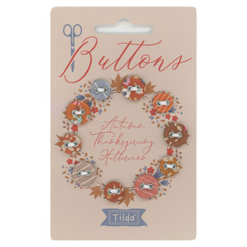Creating Memories  10pc Button Pack - Autumn from Tilda