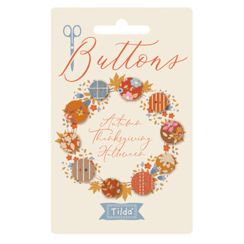 Creating Memories  10pc Button Pack - Autumn from Tilda
