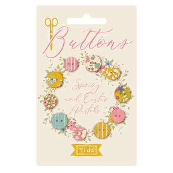 Creating Memories  10pc Button Pack - Spring from Tilda