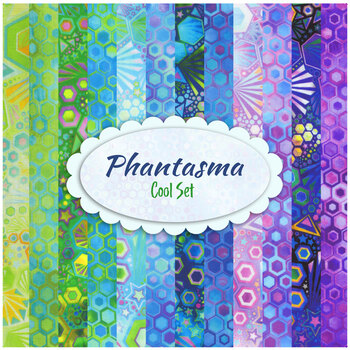 Phantasma  12 FQ Bundle - Cool Set from Robert Kaufman Fabrics