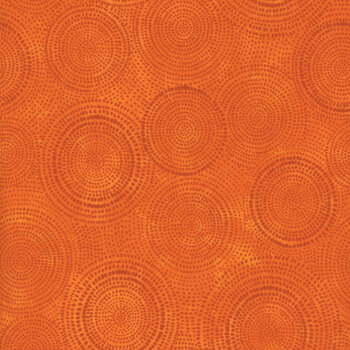 Radiance 53727-5 Pumpkin by Whistler Studios for Windham Fabrics