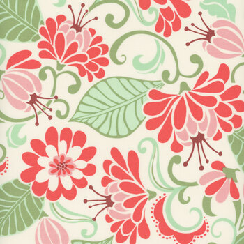 Tango 27330-11 Cream Tangerine by Kate Spain for Moda Fabrics