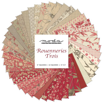 Rouenneries Trois  Charm Pack by French General for Moda Fabrics - RESERVE