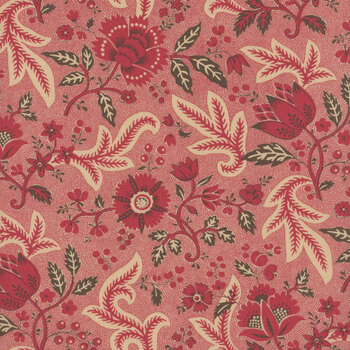 Rouenneries Trois 13961-15 Faded Red by French General for Moda Fabrics