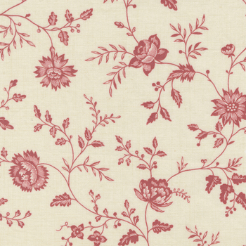 Rouenneries Trois 13962-11 Pearl Faded by French General for Moda Fabrics