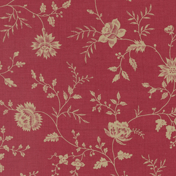 Rouenneries Trois 13962-14 Rouge by French General for Moda Fabrics