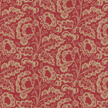 Rouenneries Trois 13963-16 Rouge by French General for Moda Fabrics