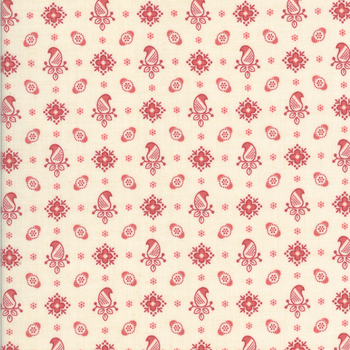Rouenneries Trois 13965-11 Pearl Faded by French General for Moda Fabrics