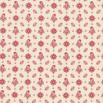 Rouenneries Trois 13965-11 Pearl Faded by French General for Moda Fabrics