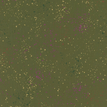 Speckled RS5027-115M Metallic Sarah Green by Ruby Star Society for Moda Fabrics