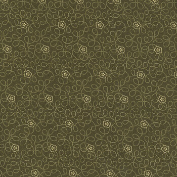 Daisy Lane 9762-15 Leaf by Kansas Troubles Quilters for Moda Fabrics