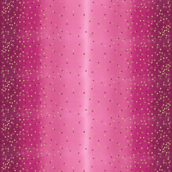 I Heart Ombre Metallic 10875-201M Dark Pink by V and Co. for Moda Fabrics