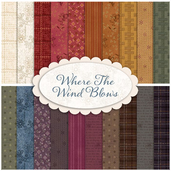 Where The Wind Blows Flannel  Yardage by Janet Rae Nesbitt for Henry Glass Fabrics