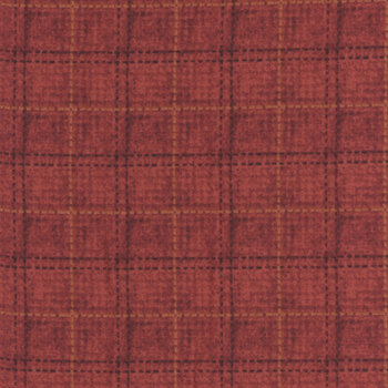 Where The Wind Blows Flannel F3334-88 Red by Janet Rae Nesbitt for Henry Glass Fabrics