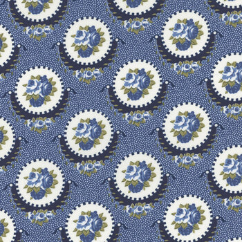Grand Haven 14981-18 Nautical Blue by Minick & Simpson from Moda Fabrics