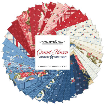 Grand Haven  Charm Pack by Minick & Simpson from Moda Fabrics - RESERVE