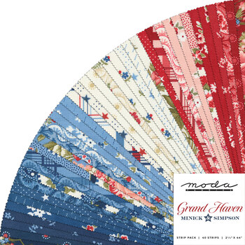 Grand Haven  Jelly Roll by Minick & Simpson from Moda Fabrics - RESERVE