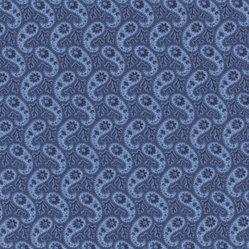 Grand Haven 14986-18 Nautical Blue by Minick & Simpson from Moda Fabrics