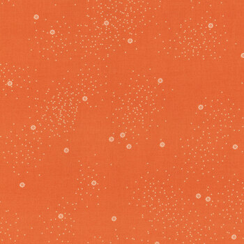 Dainty Daisy C665-PUMPKIN by Beverly McCullough from Riley Blake Designs