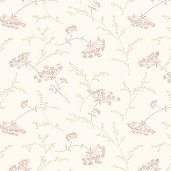 Pebbles A-1297-LE Water Lily by Edyta Sitar from Andover Fabrics