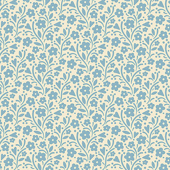 Cozy House A-1254-LB Ivory by Judy Jarvi from Andover Fabrics