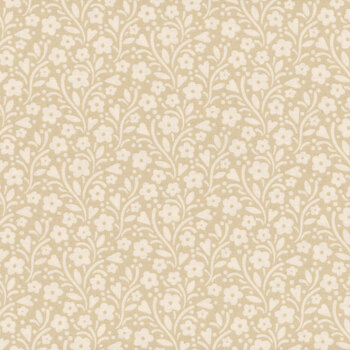 Cozy House A-1254-N Birch by Judy Jarvi for Andover Fabrics