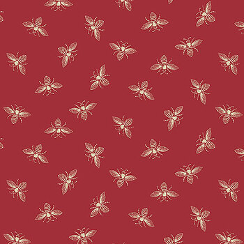 Petite Beehive A-1316-R Apple by Renee Nanneman from Andover Fabrics