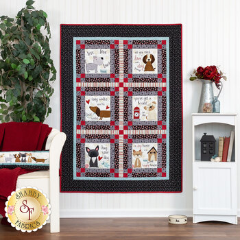  Paw-sitively Awesome Quilt & Pillow Kit